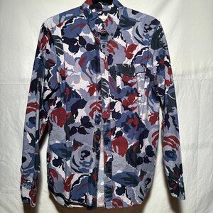 Gap Button Down Modern Oxford Medium Camo
